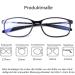 Buy DOOViC Blue Light Filter Computer Reading Glasses TR259-C (Glossy Black 9 Colors) - Unisex 2.5x Magnification for Eye Protection - Buy Online on GoSupps.com