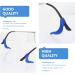 Buy Ultechnovo 40 Pairs Soft Silicone Glasses Hanging Sleeves - Slide-Resistant Elastic Comfort Holder for Glasses & Sunglasses (Random Color) - International Shipping Available - Buy Online on GoSupps.com