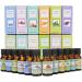 Essential Oils Set - 10ml Pure Natural Aromatherapy Oils for Fragrance & Relaxation | Perfect Gift for Family & Friends - Buy Online on GoSupps.com