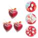 Housoutil Heart-Shaped Makeup Sponge Set - 6 Boxes of Highlighter & Eyeshadow Applicators for Flawless Skin Care | Travel-Friendly Makeup Tools - Buy Online on GoSupps.com