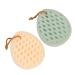 FOMIYES Facial Scrubber 2pcs Loofah Sponge Soft Body Sponge Bath Sponge Scrubber Sponge Brush Frosted Bath Flower Face Scrubber