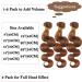 Sego Brazilian Human Hair Afro Bundles - 100% Virgin Body Wave Extensions in Chestnut Brown - 20 Long - Buy Online on GoSupps.com