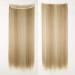 SEGO 66cm Clip-In Hair Extensions - Real Human Hair Smooth Ash Blonde & Bleach Blonde 5 Clips 120g - Perfect for a Gorgeous Look! - Buy Online on GoSupps.com