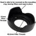 Fotodiox Reversible Lens Hood Kit for Sony E PZ 16-50mm F3.5-5.6 OSS - Tulip Flower Hood w/ Cap - Compatible with Sony E-Mount Power Zoom Lens - Buy Online on GoSupps.com