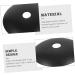 Artibetter 6pcs Chandelier Base Tray Lampara De Escritorio Led Vintage Lamp Metal Lamp Cover Desk Lamp Gasket Black 5X5X2CM - Buy Online on GoSupps.com