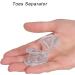 Big Toe Separators - Comfortable Fitting Toe Spacers to Reduce Pressure & Prevent Rubbing for Hammertoes - Reusable & International Shipping Available - Buy Online on GoSupps.com