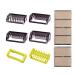 6Pcs Guide Combs Fits for Philips One Blade & One Blade Pro QP2520, QP2530, QP2620, QP2630, QP6510, QP6520, Stubble Combs (1/2/3/5), Skin and Body Comb with Storage Cases for Replacement