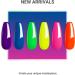 Beetles Neon Gel Nail Polish Set - 6 Colors Neon Orange, Hot Pink, Blue, Yellow, Green, Purple - Soak Off UV Gel Kit for Nails - Neon Collection - Perfect Gift - Buy Online on GoSupps.com