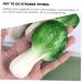 OUNONA 2pcs Little Cabbage Model Little Cabbage Props Simulation Vegetables Artificial Lettuce Simulation Food Model Decor Models Restaurant Display Prop Pvc Ingredients Chinese Cabbage - Buy Online on GoSupps.com