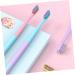 Solustre 8-Pack Macaron Toothbrush Cleaning Tools for Pregnant Women | Extra Soft Travel Toothbrush & Charcoal Massage Brush | Household Cleaning Devices - Buy Online on GoSupps.com
