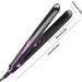 2-in-1 Hair Straightener and Curler - Professional Ceramic Multi-Styler - Dual Voltage - Fast Heating - Purple Black - Buy Online on GoSupps.com