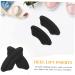 6 Pairs Heel Protectors & Cushion Pads - Blister Relief & Shoe Filler for Oversized Shoes - Invisible Black Ankle Protectors (9.5X3.5cm - Buy Online on GoSupps.com
