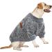 Buy Huisalisiji 5XL Dog Sweater - Warm & Light Hoodie for Large Dogs | Soft & Elastic Gray Sweatshirt - Buy Online on GoSupps.com