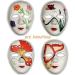 Buy Ifundom DIY Full Face Mask - 12 Paintable Paper Masks for Creative Projects | White Paper M ch Hand-Painted Opera Masks - International Shipping Available - Buy Online on GoSupps.com