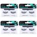 Ardell Natural Lashes False Eyelashes 102 Black Demi (4 pack)