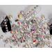 Jollin Glue Fix Crystal AB FlatBack Rhinestones (ss20 1440pcs) - Stunning Crystal AB Finish for Crafting - 1440pcs - Buy Online on GoSupps.com