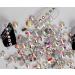 Jollin Crystals Flat Back Stones for Nail Art - 1440pcs SS12 Glass Glittering Gems - Buy Online on GoSupps.com