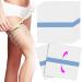 Thigh Lift Tape, 10 PCS Clear Adhesive Strips for Thigh & Tummy & Back Lifts, Waterproof and Sweat-Proof, Immediately Lifts Thigh Skin & Tuck Tummy, Smooths Wrinkles, Wear Under Skirt or Swimsuit 5 Pair (Pack of 1)