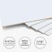 Somime 11x14 Uncut White Backing Boards - 25 Pack | Acid-Free Matboards for Art Prints and Photos - Buy Online on GoSupps.com