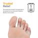 NatraCure Gel Toe Separators Variety Pack with Loops - Small, Medium, Large Sizes - Toe Spacers for Pain Relief - Buy Online on GoSupps.com