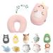 JOYRAVO 2-in-1 Travel Pillow for Kids - Soft and Adorable Unicorn Animals Plushie that Converts into a U-Shaped Neck Pillow for Ultimate Comfort During Airplane Train or Bus Trip - Unicorn Pink Unicorn