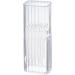 Joberio Portable Acrylic QTIP Holder & Travel Case - Clear Storage Box for Cotton Swabs Dental Floss & Hair Accessories - Buy Online on GoSupps.com
