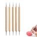 Yoezuo 5 Pcs Dotting Tools Nail Dotting Dual-ended Dotting Painting Pen Nail Art Point Drill Drawing Manicure Tool