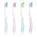 SmileGoods A362 Toothbrush 36 Tuft Soft Bristle with Gum & Tongue Cleaner - 72 Individually Packaged Assorted Colors - Buy Online on GoSupps.com