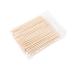 100 pieces orange wooden sticks rose wooden stick manicure double -sided nail shaver wood nail shatbes pedicure cuticle pusher wooden for manicure accessories art pedicure nail skin care