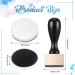 42 Packs Mini Ink Blending Tool Set Include 2 Pcs Round Alcohol Ink Mini Applicator Tools and 40 Pcs Replacement Foam Pads for Drawing Distressing Blending - Buy Online on GoSupps.com