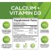 Nature's Calcium 1300mg + 800 IU Vitamin D3 | Bone & Immune Support | Non-GMO | 60 Tablets - Buy Online on GoSupps.com