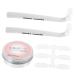 BELLIFFY 1 Set Eye Makeup Aid Makeup Tool Makeup Supplies Eyelash Stencils Reusable Lower Eyelashes Stamp for Makeup Reusable Lower Eyelashes Stamp Lower Eyelashes Stamps Eyelash Stamp