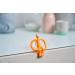 Matchstick Monkey Original Teether & Gel Applicator | BPA Free Silicone | Easy Grip | Orange Monkey | 10.5 cm | 3 Months+ | 1 Teether - Buy Online on GoSupps.com