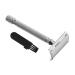 Didiseaon Manual Shaver Safety Razor Double Razor Beard Trimmer Razors Razor for Men Stainless Spatula Durable Shaving Tool Facial Razor Old Fashioned Single Blade Scraper Clippers White