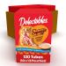 Hartz Delectables Squeeze Up Interactive Lickable Wet Cat Treats Variety Flavour 120 Count Variety Flavour 1 g (Pack of 120)
