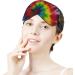 Colorful Tie Dye Sleep Mask for Women | Adjustable Eye Shades with Elastic Strap - Best Sleep Accessories - Buy Online on GoSupps.com