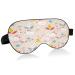 WELLDAY Sleep Mask Farm Cute Roosters Night Eye Shade Cover Soft Comfort Blindfold Blockout Light Adjustable Strap for Men Women
