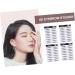 PLAFOPE 4pcs Eyebrow Stickers Water Transfer Eyebrow Sticker 6d Hair-like Eyebrows Stickers Tool 4d Make up - Buy Online on GoSupps.com