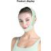 Masque Amincissant R utilisable pour le Visage Double Menton R ducteur Lifting Raffermissant en Forme de V Masque Minceur pour Raffermir et liminer l'Affaissement de la Peau Lifting visage (Noir) - Buy Online on GoSupps.com