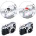 JJC Soft Release Shutter Button for Fujifilm X-T5 X-T4 X-T3, Sony RX1R II, Nikon Df - 2 Types (Silver/Red&Black) | Compatible with Leica M10, M9, X100V, X-E3 | Precision Camera Accessories - Buy Online on GoSupps.com