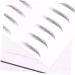 Housoutil Black Eyebrows 4 Sheets Pairs Eyebrow Makeup Tools Artificial Eyebrow Patch Eyebrow Stickers Water Proof 3d - Buy Online on GoSupps.com
