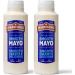 Harrisons Garlic Mayonnaise Sauce and Smooth Mayo Bottles Pack of 2 Vegetarian Sauces 1 Litre Each-No Artificial Colour and Flavour - Made in UK - Buy Online on GoSupps.com