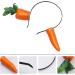 TENDYCOCO Carrot Hair Hoop - Fun Party Hair Accessories for Women | Decorative Adult Headwear  - Buy Online on GoSupps.com