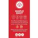 Maple Shot 100% Real Maple Syrup Energy Gel - Travel Size for Hiking, Cycling, Camping - 10-pack - Buy Online on GoSupps.com