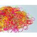 Bellure 3000 Pcs Multicolor (Red Yellow Green) Small Elastic Hair Bands Rubber Bands For Hair Mini/Tiny Hair Elastics Bands Elastic Hair Ties Hair Bobbles For Women and Girl (Mulitcolor 3000 pcs)