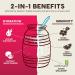 Salud 2-in-1 Hydration & Immunity Electrolytes Powder - Hibiscus Jamaica Agua Fresca Vegan Non-GMO Low Cal 15 Servings - Buy Online on GoSupps.com