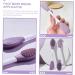 DOITOOL Scrubbers Silicone Applicator Brush Scrubber Exfoliator Applicator Tool Silicone Scrubber Facial Scrubber for Mud Applicator Facial Detergent Plastic - Buy Online on GoSupps.com