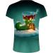 Christmas Ugly T-Shirt - Novelty 3D Printed Xmas Gift for Men & Women - X-Large Green - Buy Online on GoSupps.com