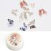 WOKOTO 3D Butterfly Nail Art Decoration Set in Flat Black, Gold Nail Studs and Rhinestones Charms for Women - Manicure Jewelry Kit with Tweezers and Picker Pencil - Buy Online on GoSupps.com