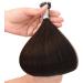 Nano Ring Tip Hair Extensions Real Human Hair Nano Beads 50g Remy Hair Extensions (16 Inch #2 Dark Brown) - Buy Online on GoSupps.com